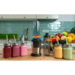 Blender personal Biovita Legend-800, 2 vase x 0.6 L, putere 800W, Inox