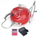 Freza Profesionala 202 Pila electrica manichiura, 35w, Rosu