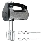 Mixer de mana Star-Light MM-300W, 300 W, 6 viteze + Turbo, Inox/Negru