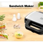 Sandwich-maker Star-Light SMH-900W, 900 W, Negru/Inox