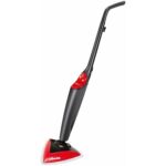 Mop electric cu aburi, Vileda steam, 1550 w, Gri-Rosu