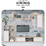 Mobila sufragerie Living Kring Max,Stejar Sonoma/Alb Pareri si Sfaturi Utile