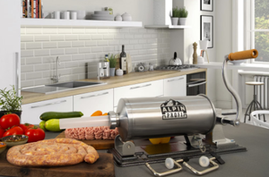 Aparat Umplut Cârnați 5Kg INOX Alpin Profi Pasiunea Culinara Prin Simplitate și Eficiență