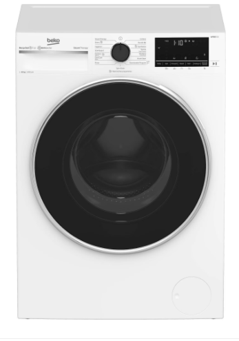 Masina de Spalat Rufe Beko B5WFT510419W Performanta la Superlativ pentru Gospodarii Eficiente