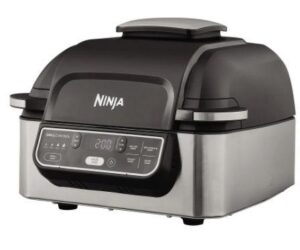 Descoperă Plăcerea Culinară cu Friteuza cu Aer Cald și Grill Ninja AG301EU 5 în 1