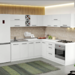 Mobila Bucatarie alba Sofi pe colt – 66 – 210/220 cm Mobidea Pareri