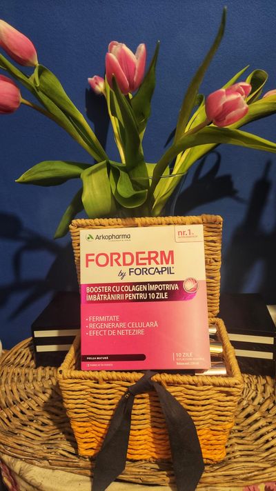 Revitalizare și Strălucire cu Booster-ul de Colagen Forderm by Forcapil - O Alegere Esențială pentru Îngrijirea Pielii