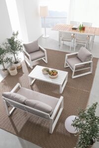 Set Mobilier pentru Grădină/Terasă 4 Piese Captiva Bizzotto Pareri
