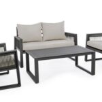 Set Mobilier pentru Grădină/Terasă 4 Piese Captiva Bizzotto Pareri