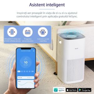  Purificator de Aer Smart Levoit Core 600S Wi-Fi Recomandari Utile