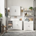 Dulap lavoar baie VASAGLE – Recenzie completă și păreri | Model alb 90x30x60 cm