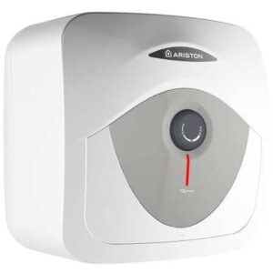 Boiler electric Ariston Andris RS 15 EU, 15 l, 1200 W, Led iluminat, Protectie electrica IPX1, Montare deasupra chiuvetei, Reglaj extern de temperatura