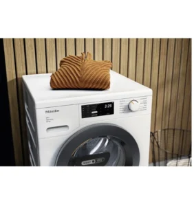 Masina de spalat rufe cu uscator Miele WTD160WCS, Spalare 8 kg, Uscare 5 kg, 1500 rpm, Clasa A, QuickPower, Alb